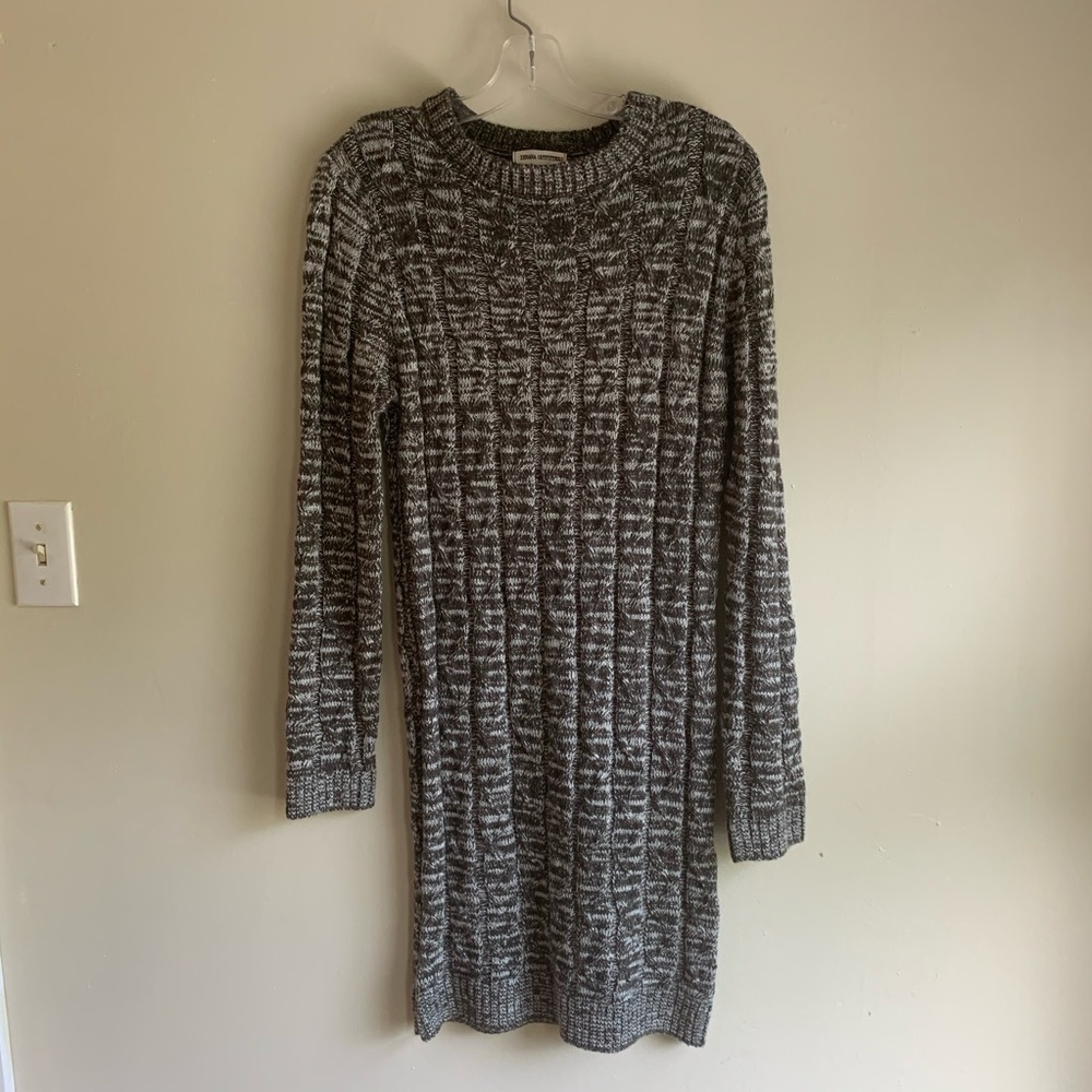Zenana Outfitters dark grey sweater dress size S